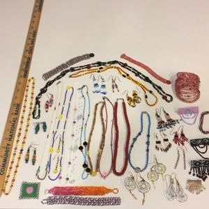Hand Beaded Pins/Necklaces/Earrings/Bracelets